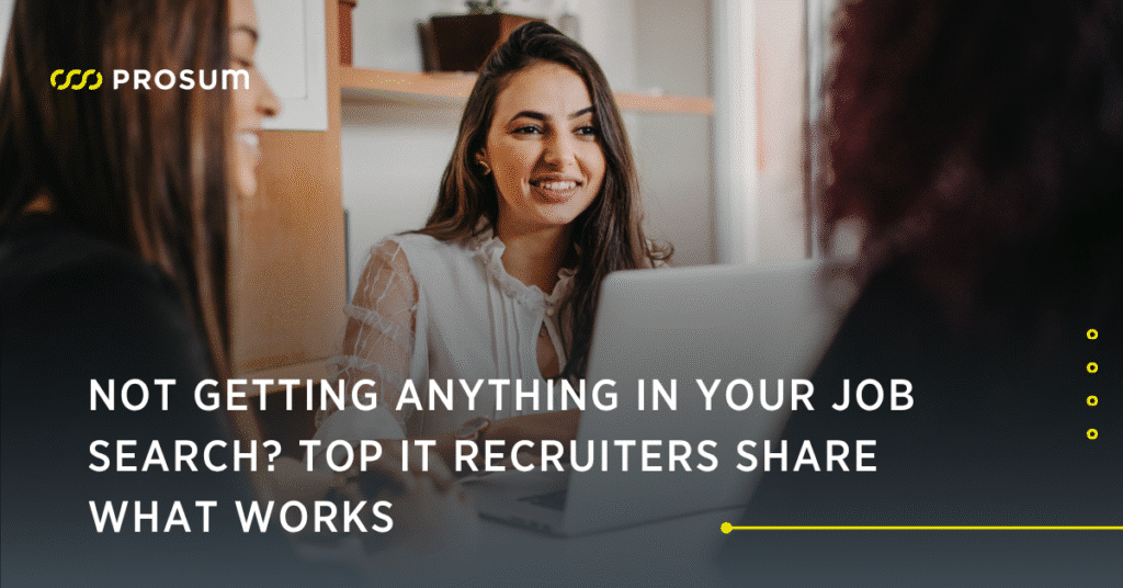 get job search tips from IT recruiters